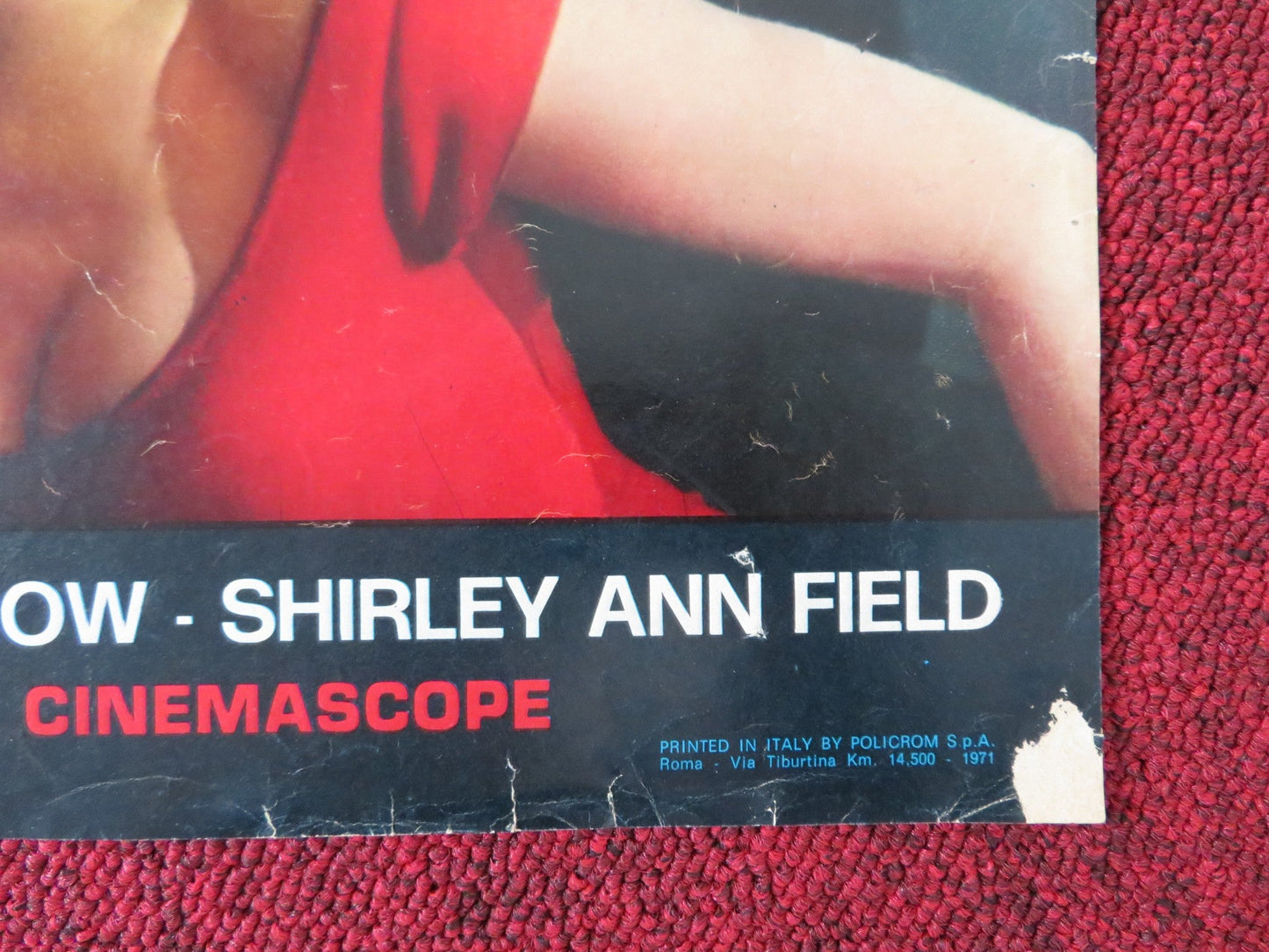 HORRORS OF THE BLACK MUSEUM - B ITALIAN FOTOBUSTA POSTER MICHAEL GOUGH 1959 Rendezvous Cinema Movie posters