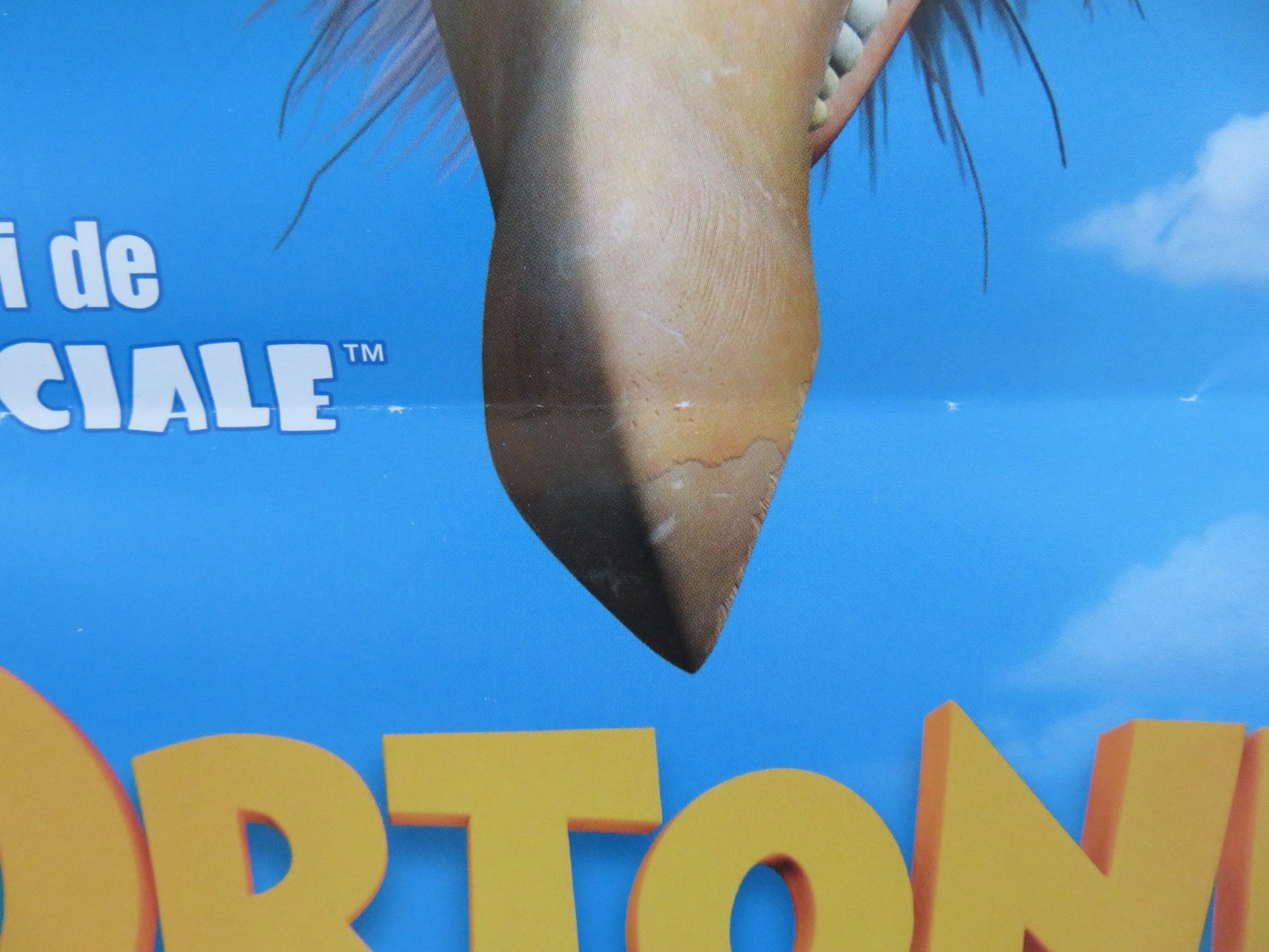 HORTON HEARS A WHO! ITALIAN LOCANDINA POSTER JIM CARREY STEVE CARELL 2008 Rendezvous Cinema Movie posters