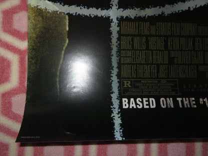 HOSTAGE ONE SHEET ROLLED POSTER BRUCE WILLIS KEVIN POLLAK 2005 Movie posters