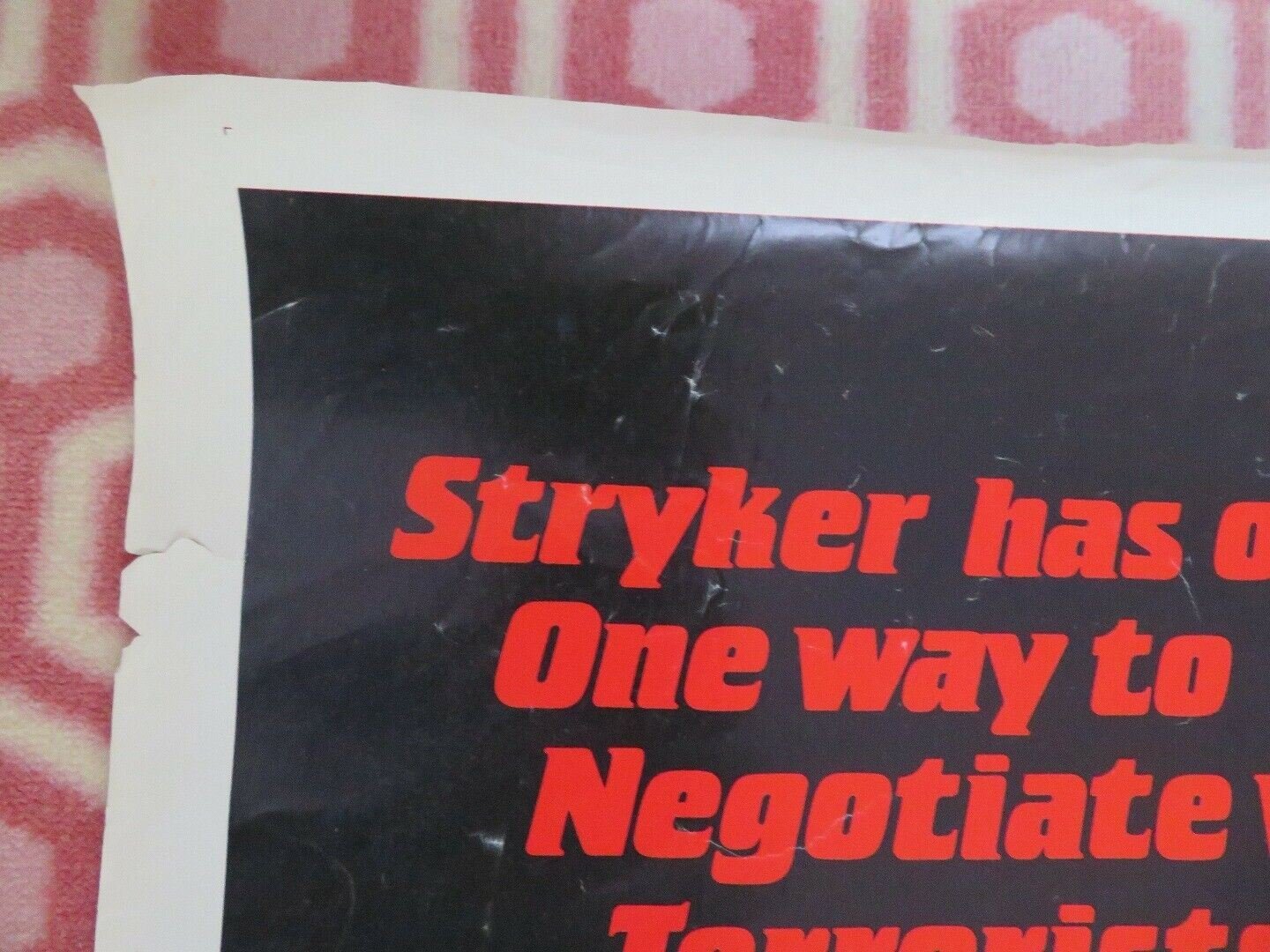 HOSTAGE US ONE SHEET POSTER WINGS HAUSER KAREN BLACK 1986 Movie posters