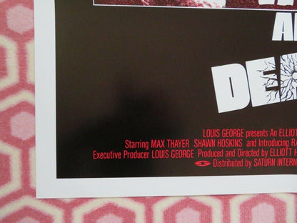 HOT AND DEADLY / THE RETRIEVERS US ONE SHEET POSTER MAX THAYER 1983 Movie posters