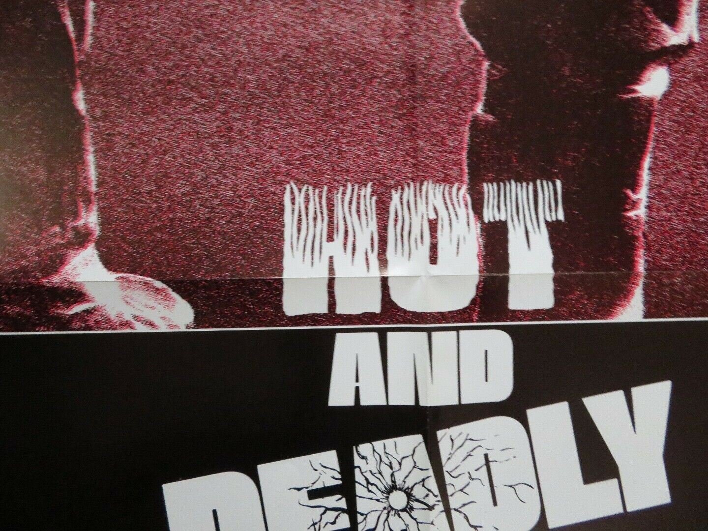 HOT AND DEADLY / THE RETRIEVERS US ONE SHEET POSTER MAX THAYER 1983 Movie posters