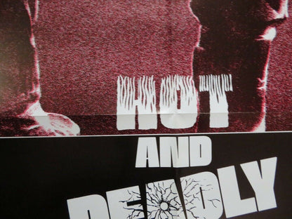 HOT AND DEADLY / THE RETRIEVERS US ONE SHEET POSTER MAX THAYER 1983 Movie posters