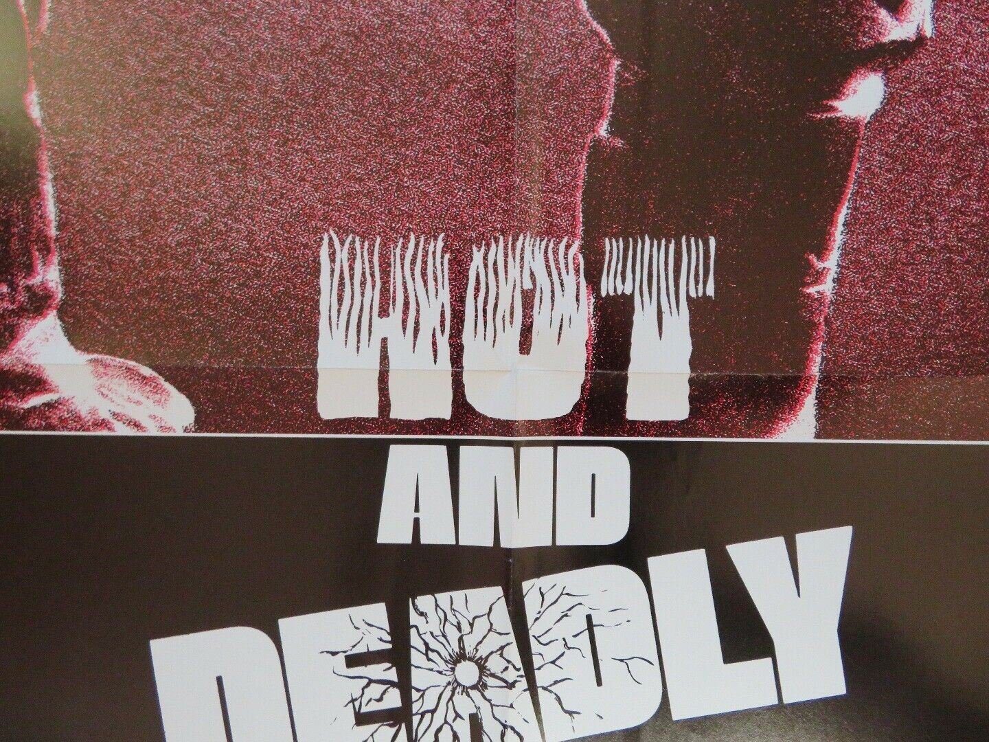 HOT AND DEADLY/ The Retrievers US ONE SHEET POSTER MAX THAYER SHAWN HOSKINS 1983 Movie posters