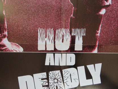 HOT AND DEADLY/ The Retrievers US ONE SHEET POSTER MAX THAYER SHAWN HOSKINS 1983 Movie posters