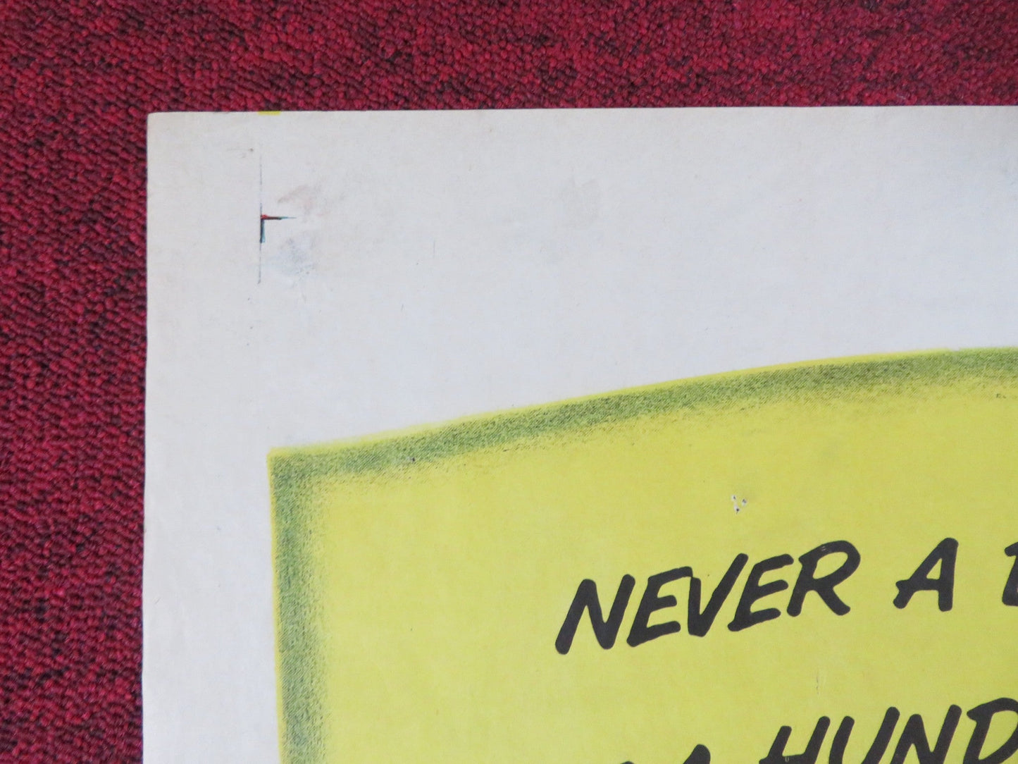 HOT BLOOD FOLDED US ONE SHEET POSTER JANE RUSSELL CORNEL WILDE 1956 Rendezvous Cinema Movie posters