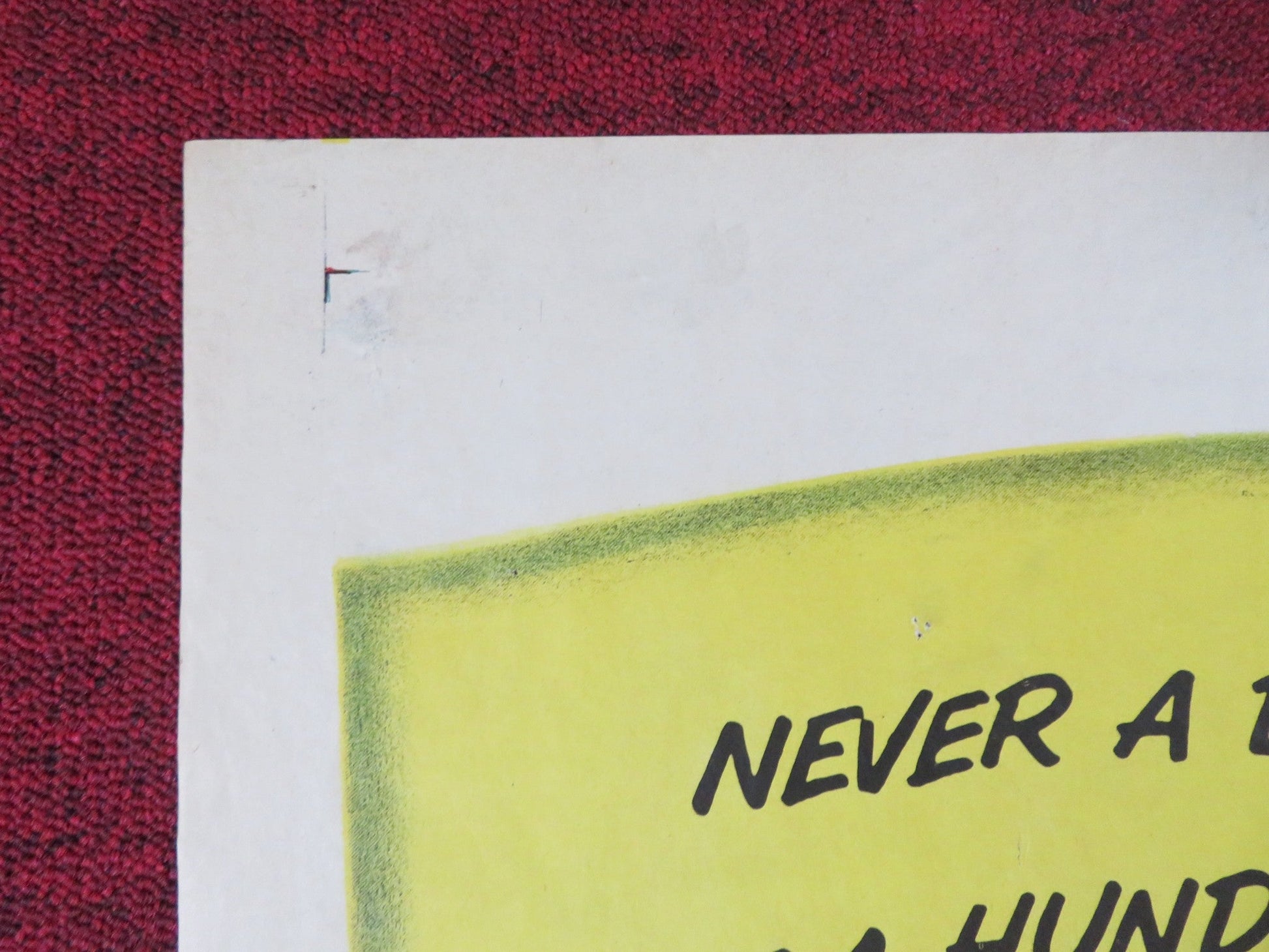 HOT BLOOD FOLDED US ONE SHEET POSTER JANE RUSSELL CORNEL WILDE 1956 Rendezvous Cinema Movie posters