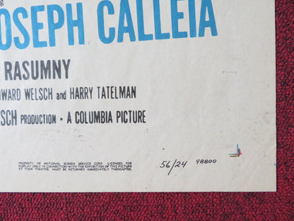 HOT BLOOD FOLDED US ONE SHEET POSTER JANE RUSSELL CORNEL WILDE 1956 Rendezvous Cinema Movie posters