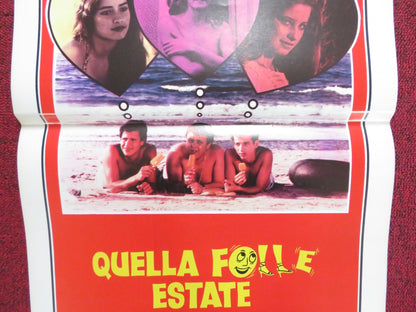 HOT BUBBLEGUM ITALIAN LOCANDINA POSTER YFTACH KATZUR ZACHI NOY 1981 Rendezvous Cinema Movie posters
