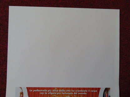 HOT CHICK ITALIAN LOCANDINA (27.5"x13") POSTER ANNA FARIS TOM BRADY 2002 Movie posters