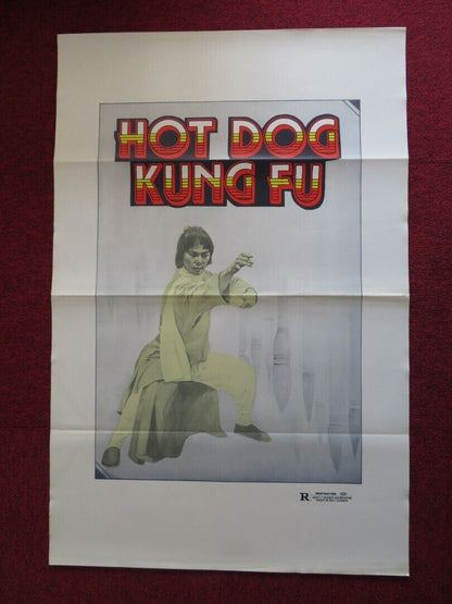 HOT DOG KUNG FU US ONE SHEET ROLLED POSTER 1970's & 1980's Movie posters