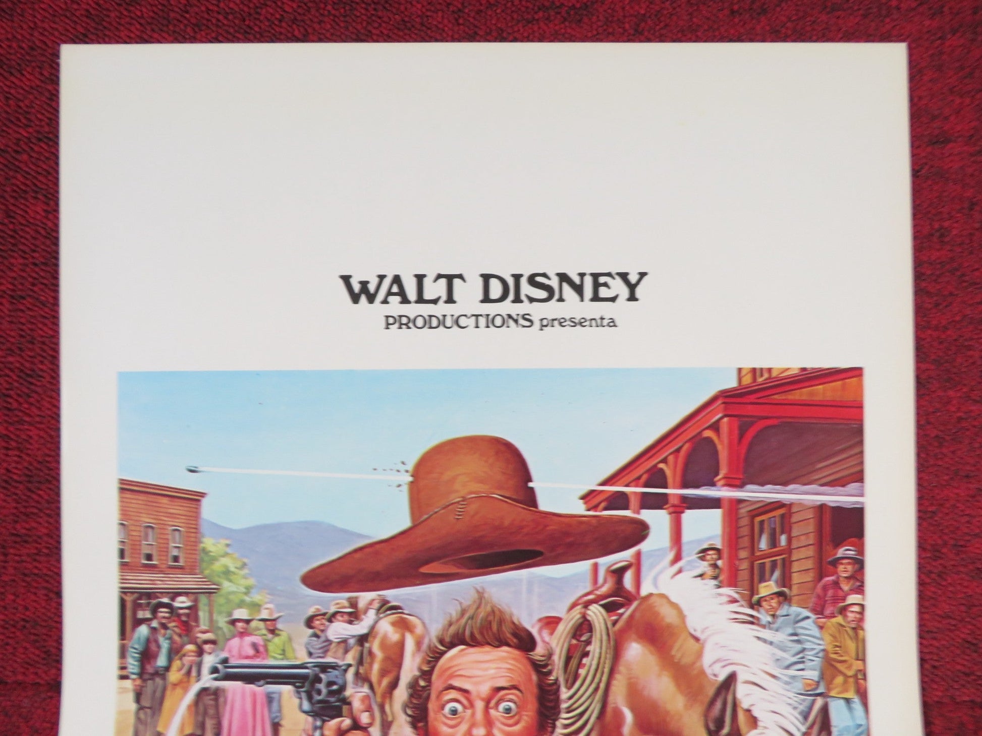 HOT LEAD AND COLD FEET ITALIAN LOCANDINA POSTER DISNEY JIM DALE 1980 Rendezvous Cinema Movie posters