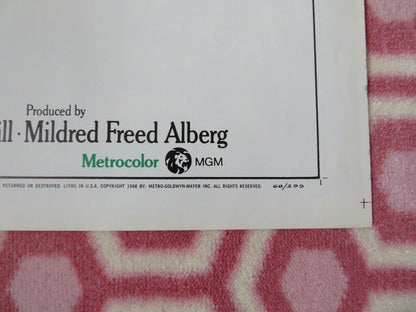 HOT MILLIONS US ORIGINAL ONE SHEET POSTER USTINOV MAGGIE SMITH RARE Movie posters