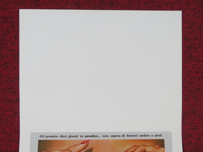 HOT PURSUIT ITALIAN LOCANDINA POSTER JOHN CUSACK BEN STILLER 1987 Rendezvous Cinema Movie posters