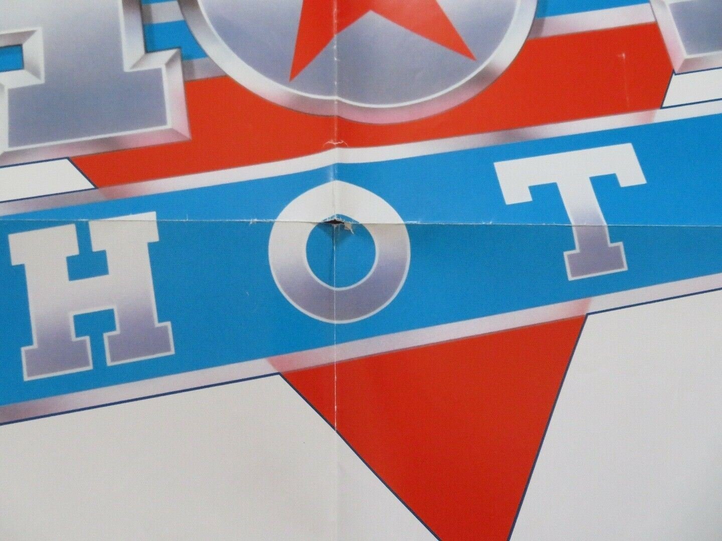 HOT SHOTS! US ONE SHEET POSTER CHARLIE SHEEN 1991 Movie posters