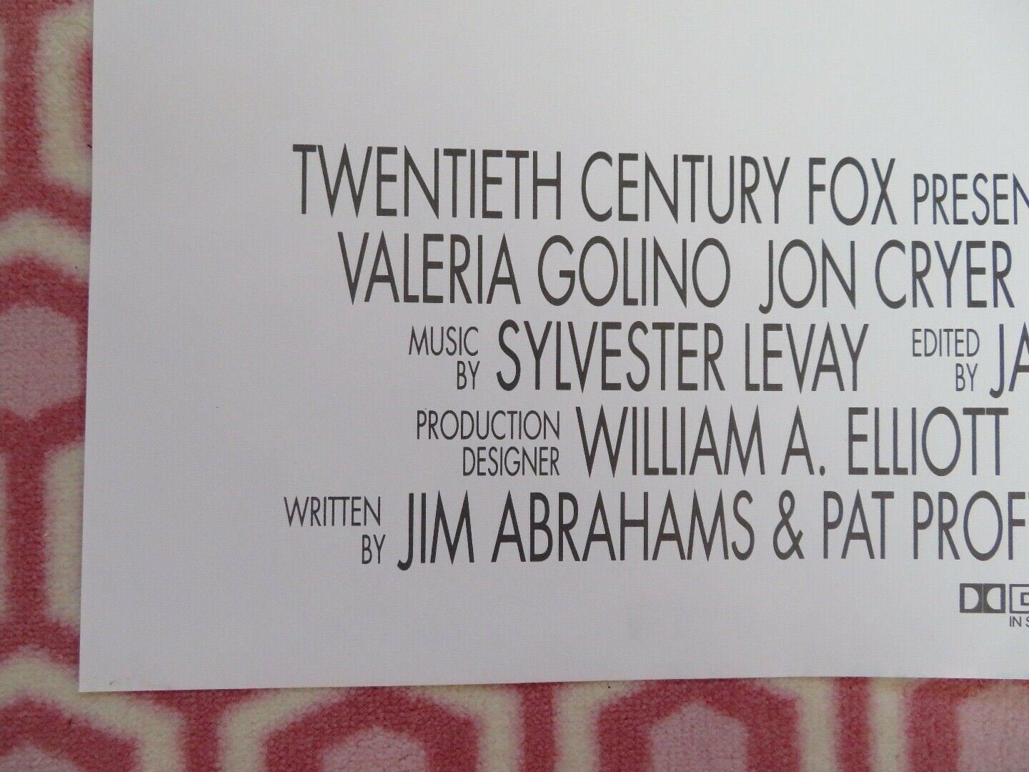 HOT SHOTS! US ONE SHEET POSTER CHARLIE SHEEN CARY ELWES 1991 - Rendezvous Cinema