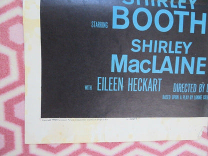 HOT SPELL FOLDED US ONE SHEET POSTER SHIRLEY BOOTH ANTHONY QUINN 1958 Movie posters