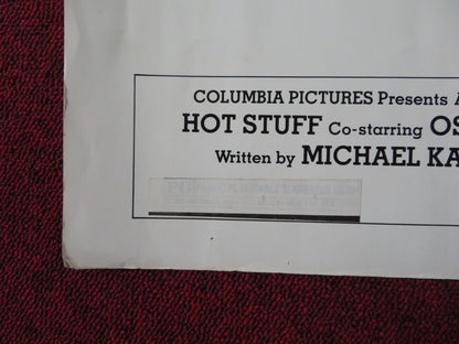 HOT STUFF US HALF SHEET (22"x 28") POSTER OSSIE DAVIS LUIS AVALOS 1979 Rendezvous Cinema Movie posters