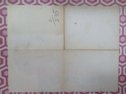 HOT SUMMER NIGHT US HALF SHEET (22"x 28") POSTER LESLIE NIELSEN 1956 Movie posters