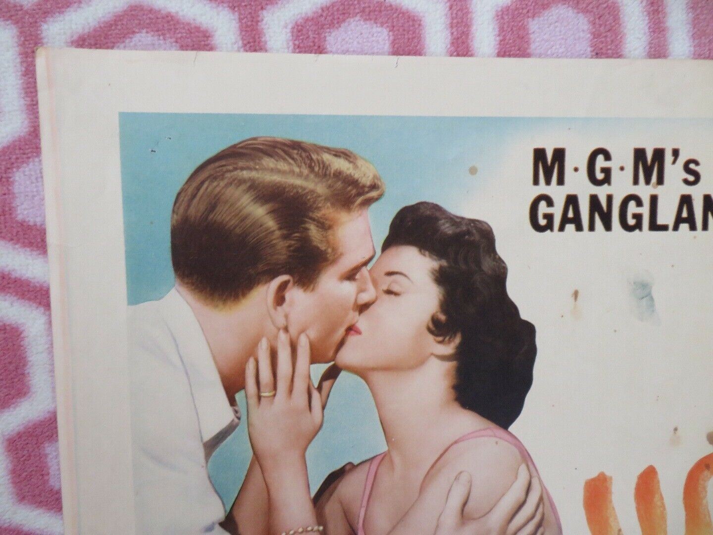 HOT SUMMER NIGHT US HALF SHEET (22"x 28") POSTER LESLIE NIELSEN 1956 Movie posters