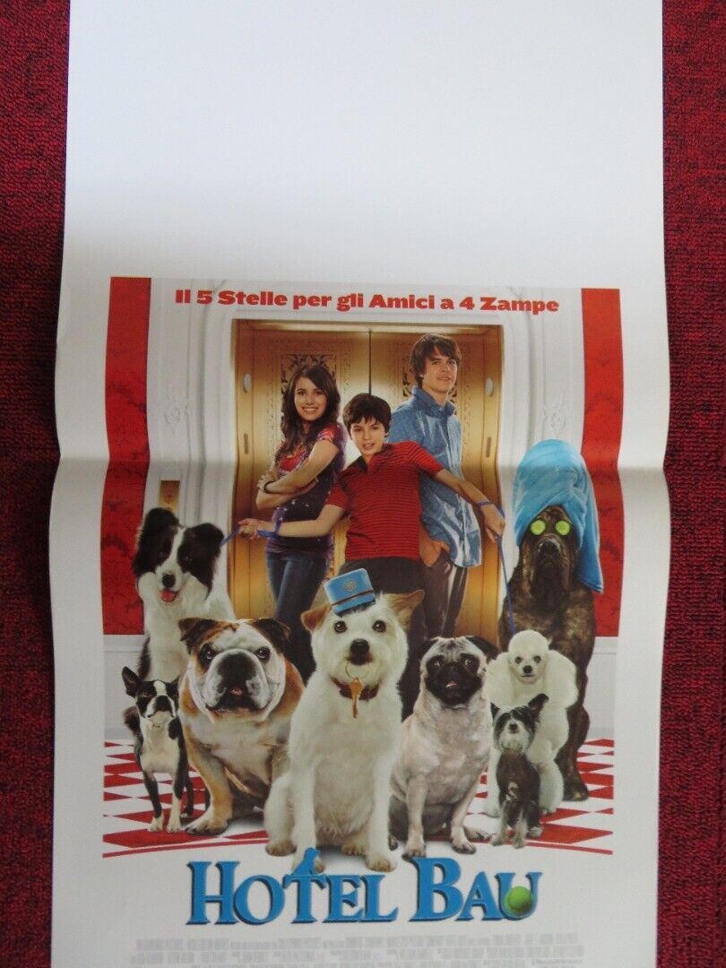 HOTEL FOR DOGS ITALIAN LOCANDINA (27.5"x13") POSTER EMMA ROBERTS 2009 Movie posters