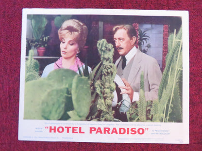 HOTEL PARADISO US LOBBY CARD FULL SET GINA LOLLOBRIGIDA ROBERT MORLEY 1966 Rendezvous Cinema Movie posters