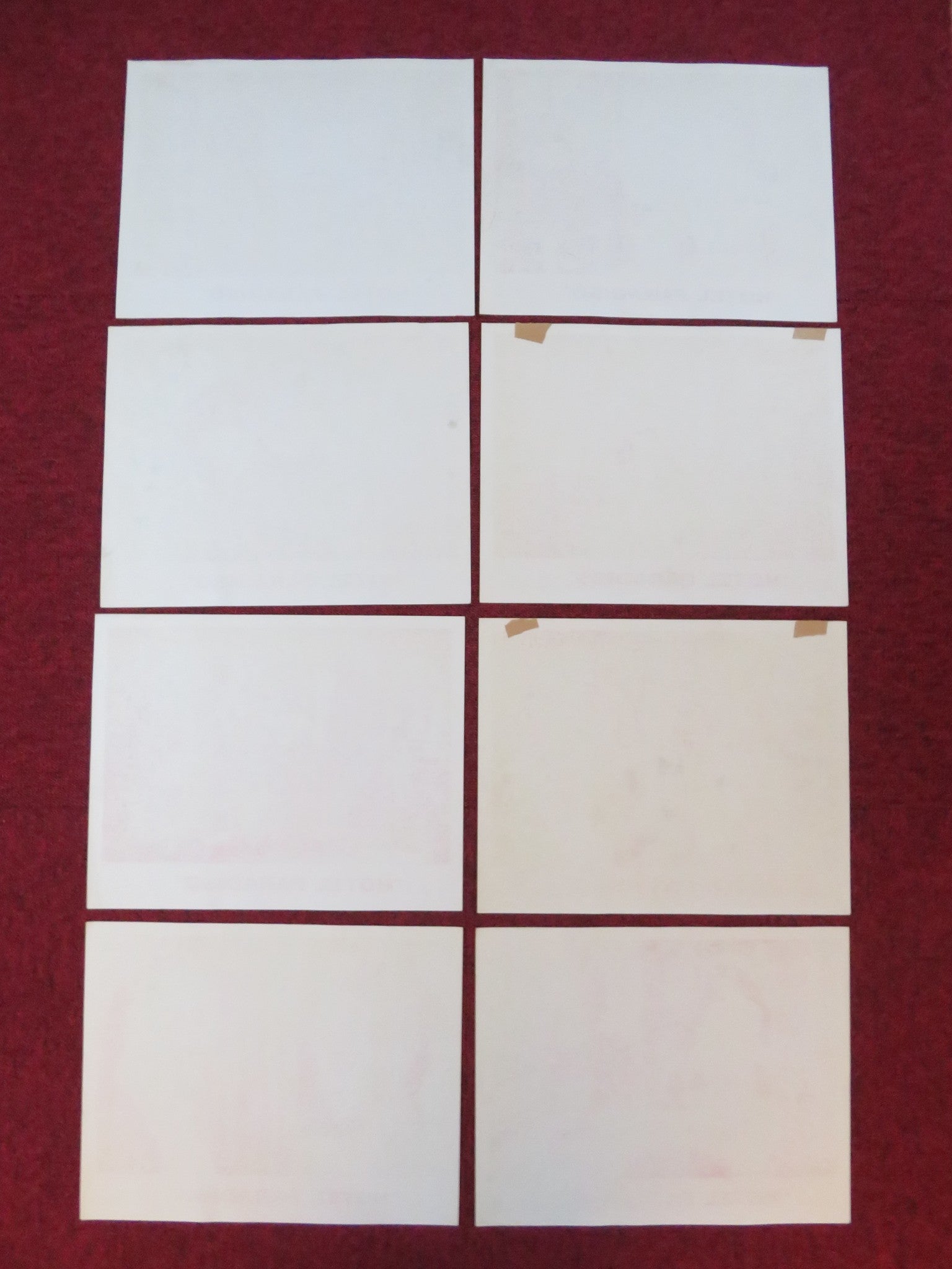 HOTEL PARADISO US LOBBY CARD FULL SET GINA LOLLOBRIGIDA ROBERT MORLEY 1966 Rendezvous Cinema Movie posters