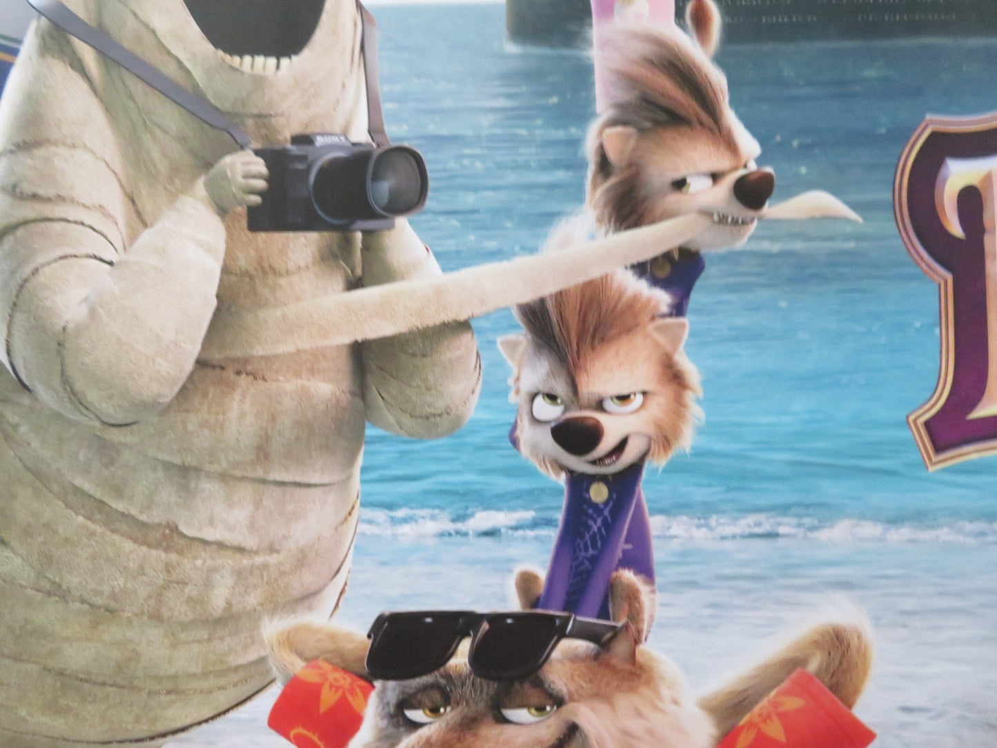 HOTEL TRANSYLVANIA 3: SUMMER VACATION UK QUAD ROLLED POSTER ADAM SANDLER 2018 Rendezvous Cinema Movie posters