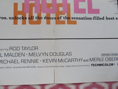 HOTEL US ONE SHEET POSTER ROD TAYLOR 1967 - Rendezvous Cinema