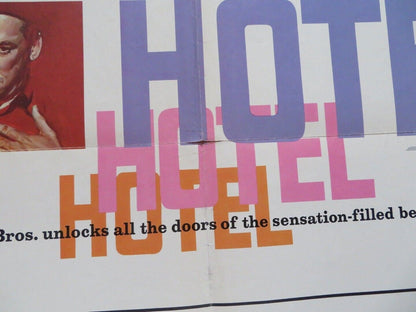 HOTEL US ONE SHEET POSTER ROD TAYLOR 1967 - Rendezvous Cinema
