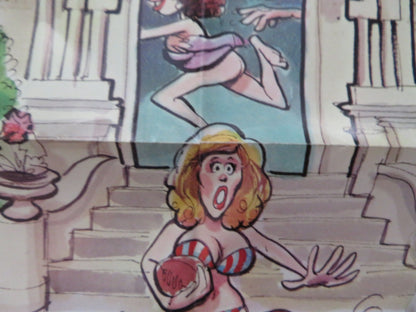 H.O.T.S. FOLDED US ONE SHEET POSTER SUSAN KIGER LISA LONDON 1979 Rendezvous Cinema Movie posters