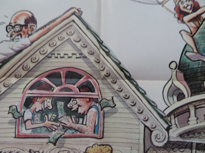 H.O.T.S. FOLDED US ONE SHEET POSTER SUSAN KIGER LISA LONDON 1979 Rendezvous Cinema Movie posters