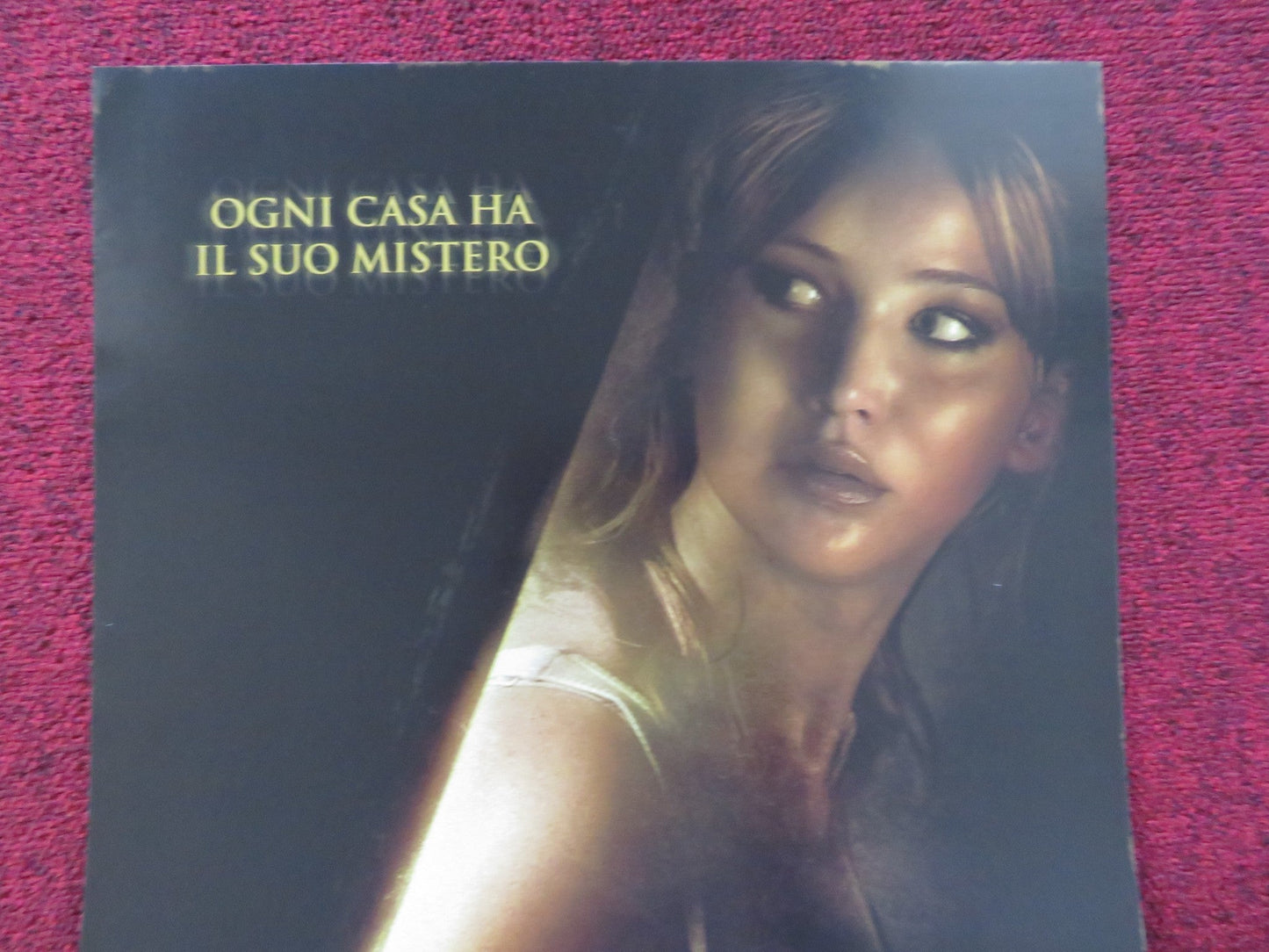 HOUSE AT THE END OF THE STREET ITALIAN LOCANDINA POSTER JENNIFER LAWRENCE 2012 Rendezvous Cinema Movie posters