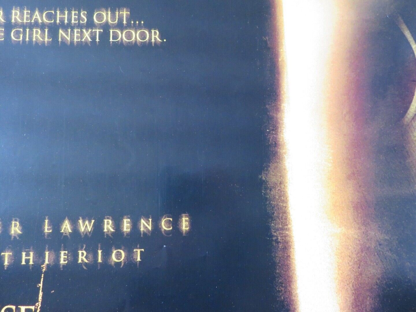 HOUSE AT THE END OFTHE STREET US ONE SHEET ROLLED POSTER JENNIFER LAWRENCE 2012 Movie posters