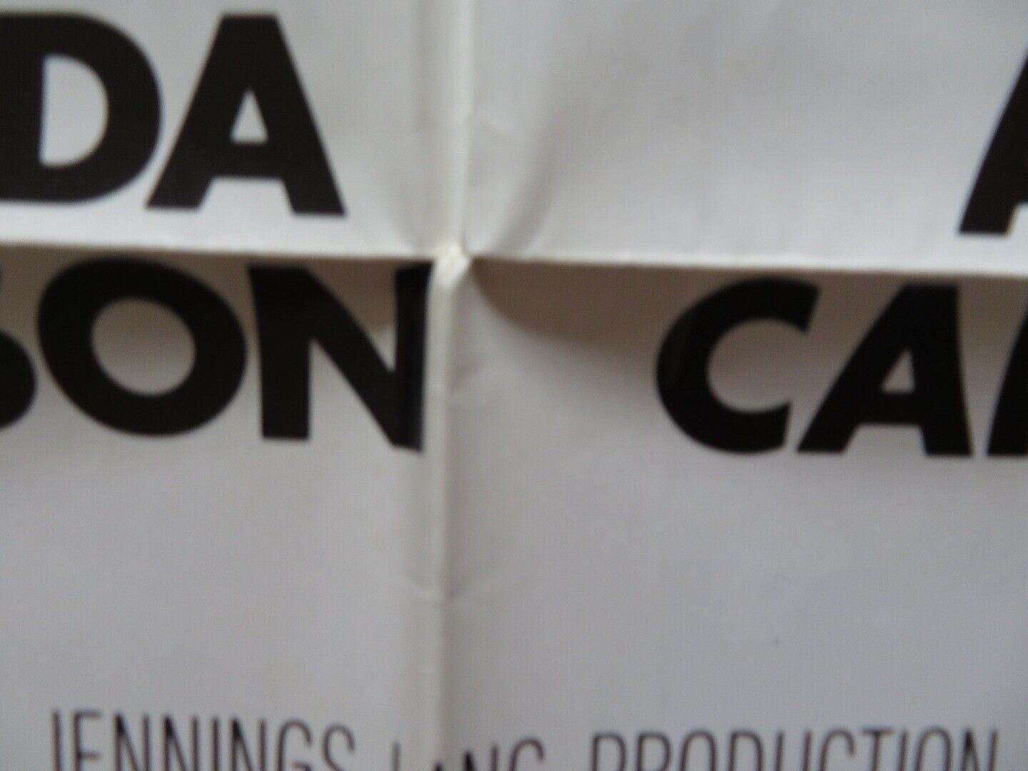 HOUSE CALLS FOLDED US ONE SHEET POSTER WALTER MATTHEW GLENDA JACKSON 1978 Movie posters