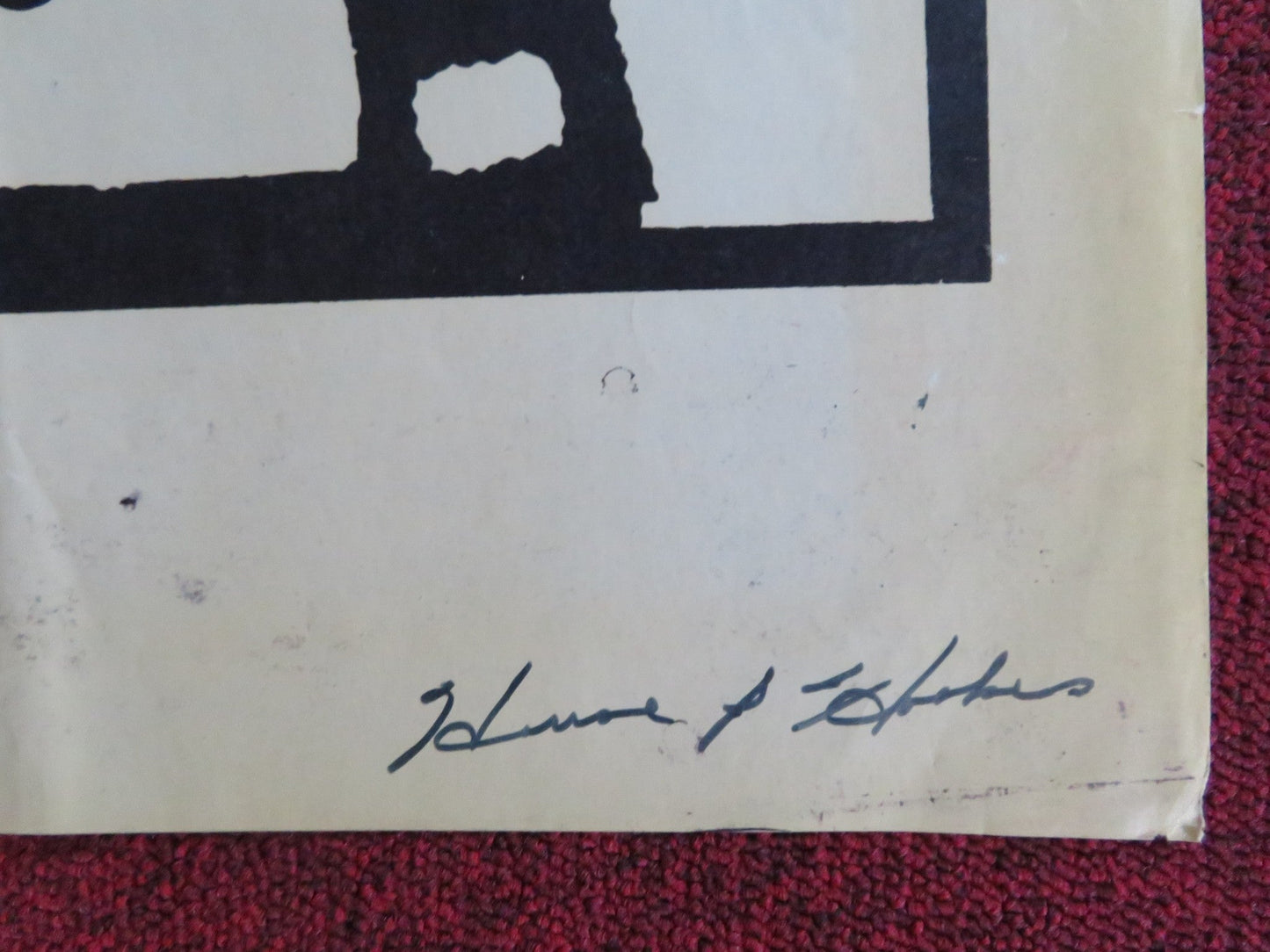 HOUSE OF HOOKERS FOLDED US ONE SHEET POSTER KENNETH COPE SHIRLEY ANNE FIELD 1970 Rendezvous Cinema Movie posters