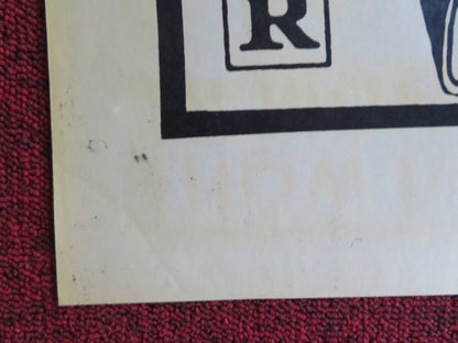 HOUSE OF HOOKERS FOLDED US ONE SHEET POSTER KENNETH COPE SHIRLEY ANNE FIELD 1970 Rendezvous Cinema Movie posters