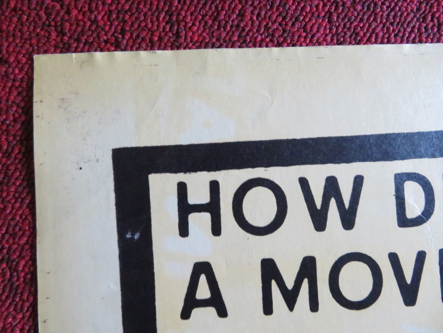 HOUSE OF HOOKERS FOLDED US ONE SHEET POSTER KENNETH COPE SHIRLEY ANNE FIELD 1970 Rendezvous Cinema Movie posters