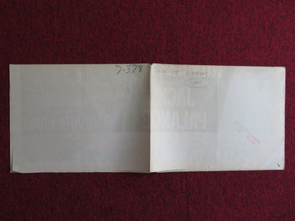 HOUSE OF NUMBERS FOLDED US ONE SHEET POSTER JACK PALANCE HAROLD J. STONE 1957 Movie posters