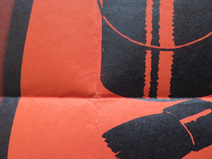 HOUSE OF NUMBERS FOLDED US ONE SHEET POSTER JACK PALANCE HAROLD J. STONE 1957 Movie posters