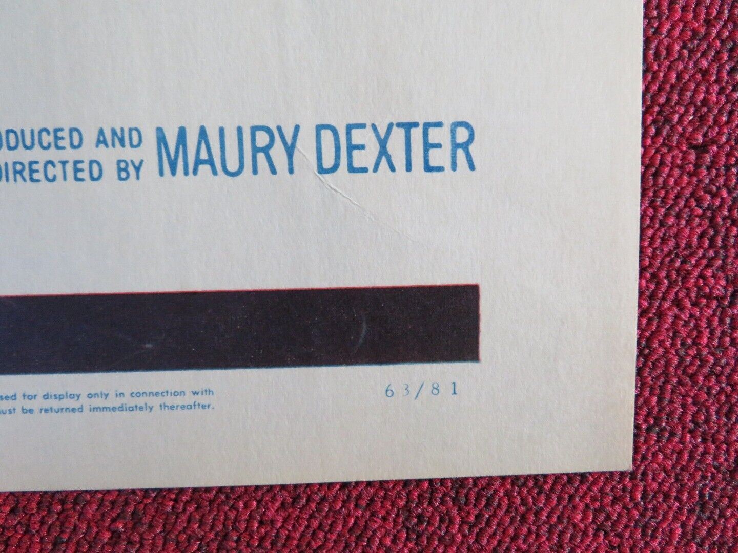 HOUSE OF THE DAMNED US HALF SHEET (22"x 28") POSTER RONALD FOSTER 1963 Movie posters