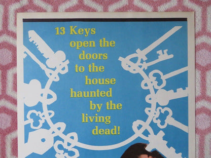 HOUSE OF THE DAMNED US INSERT (14"x 36") POSTER RONALD FOSTER MERRY ANDERS 1963 Movie posters