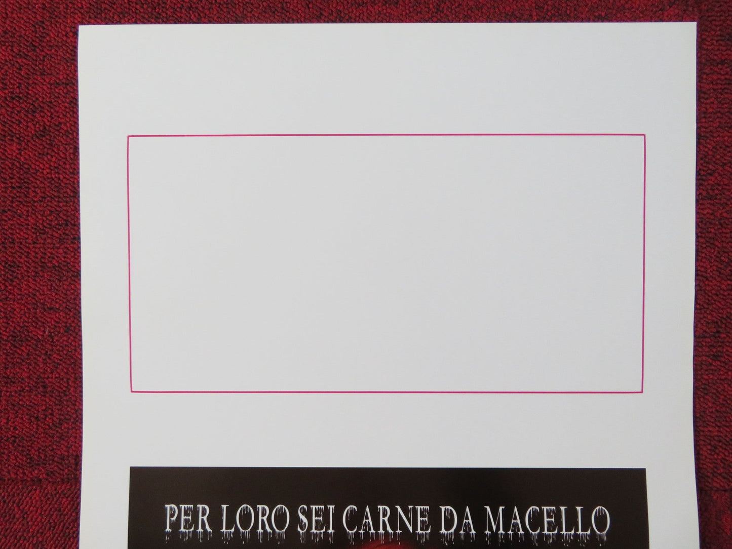 HOUSE OF THE DEAD ITALIAN LOCANDINA POSTER JONATHAN CHERRY TYRON LEITSO 2003 Rendezvous Cinema Movie posters