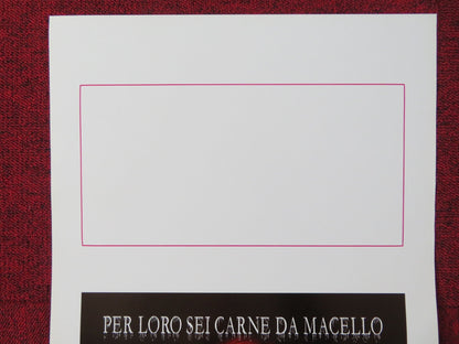 HOUSE OF THE DEAD ITALIAN LOCANDINA POSTER JONATHAN CHERRY TYRON LEITSO 2003 Rendezvous Cinema Movie posters