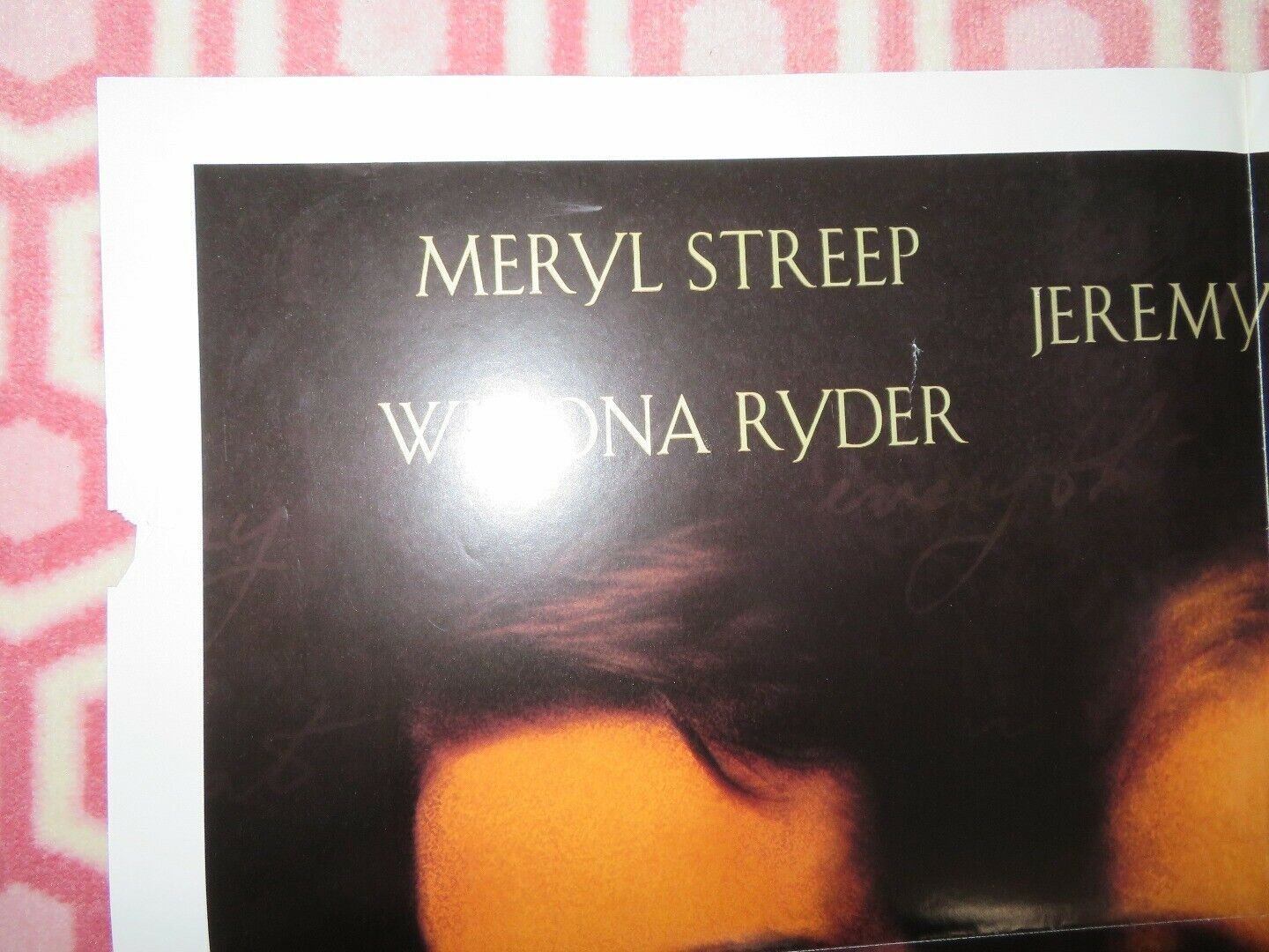 HOUSE OF THE SPIRITS US ONE SHEET POSTERMERYL STREEP GLENN CLOSE 1993 Movie posters