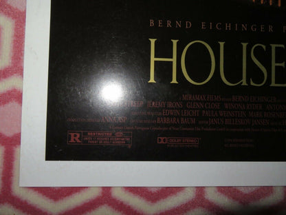 HOUSE OF THE SPIRITS US ONE SHEET POSTERMERYL STREEP GLENN CLOSE 1993 Movie posters