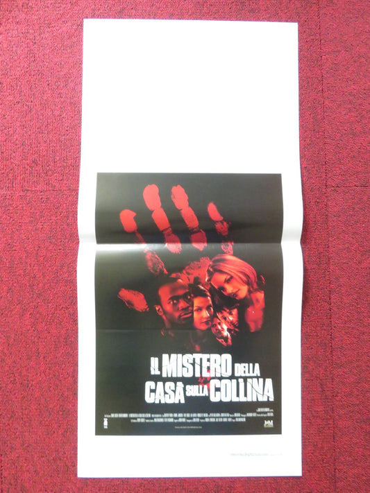 HOUSE ON HAUNTED HILL ITALIAN LOCANDINA POSTER GEOFFREY RUSH TAYE DIGGS 1999 Rendezvous Cinema Movie posters