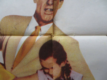 HOUSEBOAT ARGENTINA ONE SHEET FOLDED POSTER CAREY GRANT SOPHIA LOREN 1958 - Rendezvous Cinema