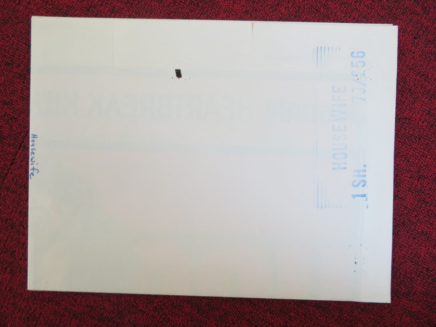 HOUSEWIFE / BONE FOLDED US ONE SHEET POSTER YAPHET KOTTO ANDREW DUGGAN 1973 Rendezvous Cinema Movie posters