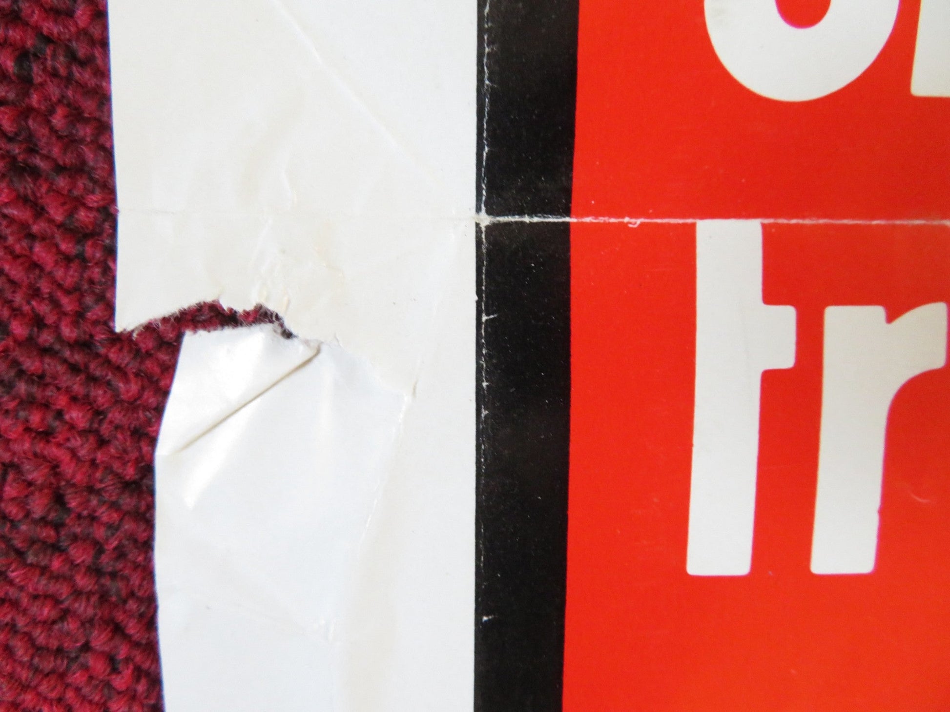 HOUSEWIFE / BONE FOLDED US ONE SHEET POSTER YAPHET KOTTO ANDREW DUGGAN 1973 Rendezvous Cinema Movie posters